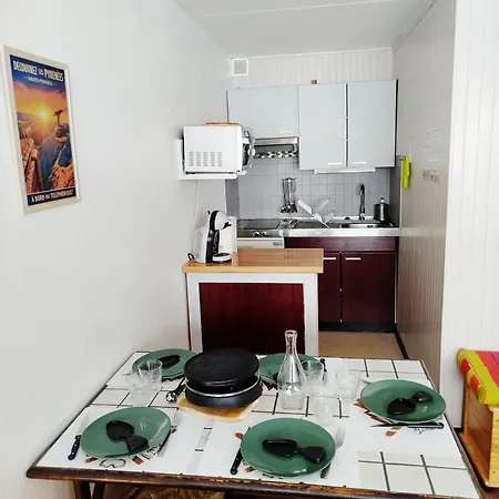 Alti-studio Pied Des Pistes Balcon Vue Montagne 4-5 Personnes * La Mongie