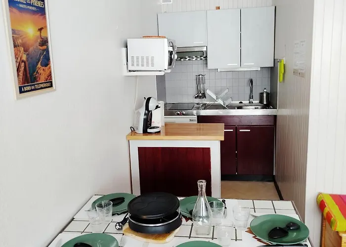 Alti-studio Pied Des Pistes Balcon Vue Montagne 4-5 Personnes * La Mongie